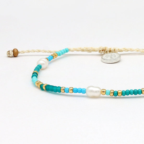 Pineapple island Giada Cinta Pearl Beaded Surf Bracelet