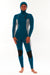 Sisstrevolution My seas 5/4 Hooded Chest Zip Full Wetsuit - Laguna