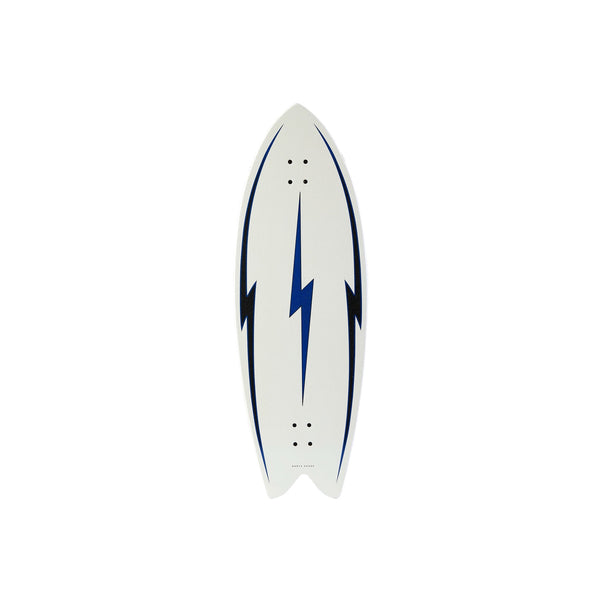 Hamboards - 43" The Pescadito - North Shore White - Deck Only