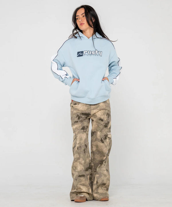 Hailstone overised hooded fleece