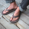 Indosole - Mens Flip Flops - Easy Living - Soil