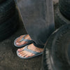 Indosole - Mens Flip Flops - Easy Living Lite - Granite