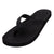 Indosole - Mens Flip Flops - ESSNTLS - Black