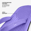 Indosole - Womens Flip Flops - Easy Living - Purple Haze