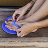 Indosole - Womens Flip Flops - Easy Living - Purple Haze