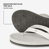 Indosole - Womens Flip Flops - Easy Living - Sea Salt