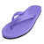 Indosole - Womens Flip Flops - Easy Living - Purple Haze