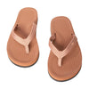 Indosole - Womens Flip Flops - Easy Living - Rust