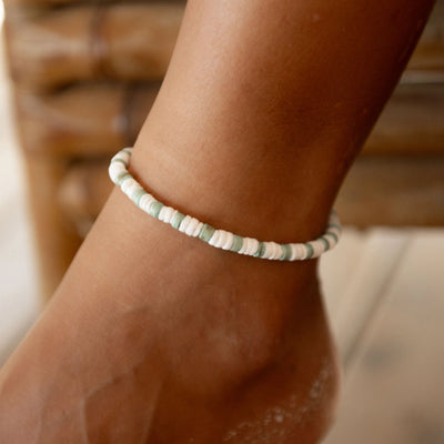 Pineapple Island Pai Canyon Natural Beaded Anklet