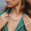 Pineapple Island Mantra Point Surfer Necklace