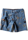 Vissla Wavy West 17.5" Boardshort - Tidal Blue