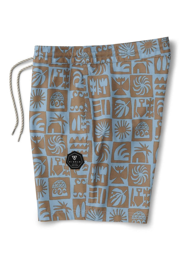 Vissla Ecology Center 17.5" Boardshort in Faded Denim, view 4
