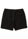 Vissla Solid Sets 17.5" Ecolastic Boardshort in Black 2, view 2