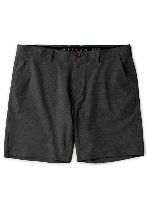 Vissla Fin Box Hybrid 19.5" Walkshort in Midnight
