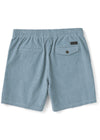 Vissla No See Ums Cord Eco 17" Elastic Walkshort in Faded Denim, view 2