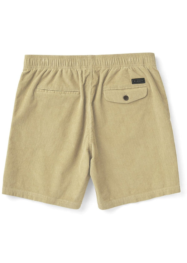 Vissla No See Ums Cord Eco 17" Elastic Walkshort in Light Khaki, view 3