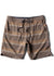 Vissla Locker Eco Sofa Surfer 18.5" walkshort in dark khaki heather, front view.