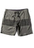 Vissla Locker 18.5" Sofa Surfer shorts in dark olive heather, front view.