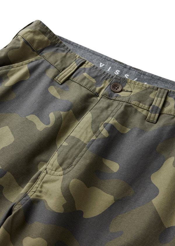 Vissla County Cargo Twill 21" Walkshort in Camo, view 4