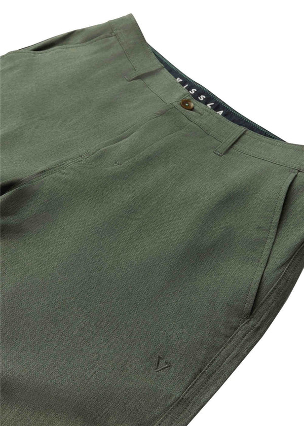 Vissla Canyons 25 Hybrid 18.5" Walkshort in Rifle, view 4