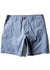 Vissla No See Ums Eco 18" Walkshort in dusk blue, front view.