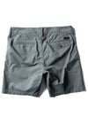 Vissla No See Ums Eco 18-inch walkshort in moss, back view.