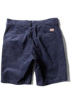 Vissla Creators Port Cord 20" Walkshort in navy blue back view.