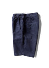 Vissla Creators Port Cord 20" Walkshort in navy blue side view.