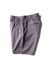 VIssla No See Ums Eco 18-inch elastic walkshort in shark gray, side view.