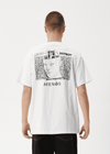 AFENDS Mind Over Heavyweight Boxy Tee - White