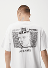 AFENDS Mind Over Heavyweight Boxy Tee - White