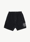 AFENDS Cosmic Cargo Baywatch Swim Short 18" - Black
