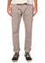 Vissla Creators Port Chino Pant in khaki, front view with cuffed hem.