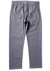 Vissla No See Ums Eco Elastic Pant in gun metal, front view.