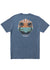 Vissla Psychedelic Palms Tee, Sea water