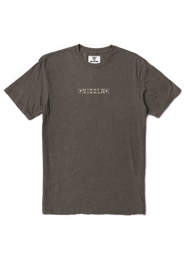 Vissla Serpents Cosmic Wash Tee in Phantom, view 3