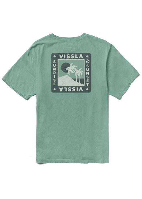 Vissla Sunrise Organic Tee - Jade