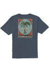 Vissla Atomic Palms Organic Tee, Denim