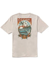 Vissla Inked Organic Tee, Bone