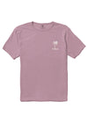 Vissla Creatures Organic Tee in Plum, view 2