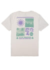 Vissla Solar Vibrations Eco Tee in Bone