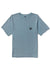 Vissla Established Premium Organic Pkt Tee, Chambray