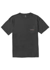 Vissla Skull Island Premium Organic Pkt Tee, Phantom