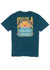 Vissla Firing Sesh Eco Tee in Midnight