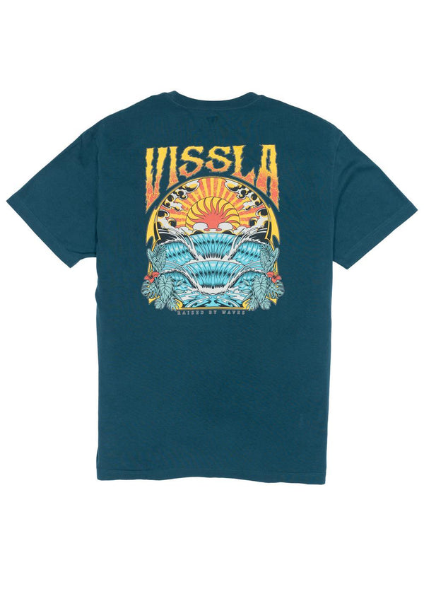 Vissla Firing Sesh Eco Tee in Midnight