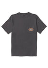 Vissla Sliders Organic Pkt Tee in Midnight, view 3