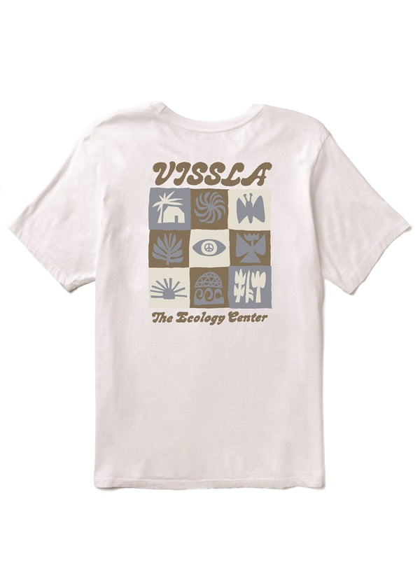 Vissla Tec Abundant Organic Tee in White
