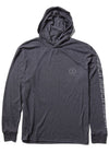 Vissla High Frequency Comp Lite Eco LS Hooded Performance Tee - Black Heather