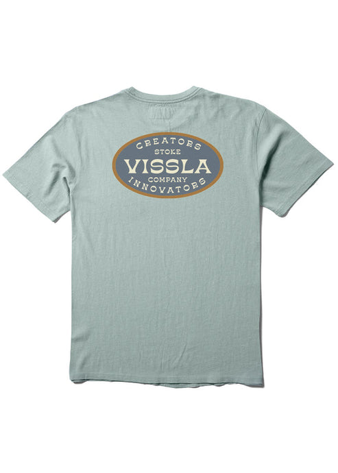 Vissla Buckled Ss Pkt Tee - Agave