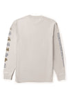 Vissla Tec Abundant Longsleeve Tee in White, view 2